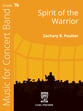 Spirit of the Warrior Concert Band sheet music cover